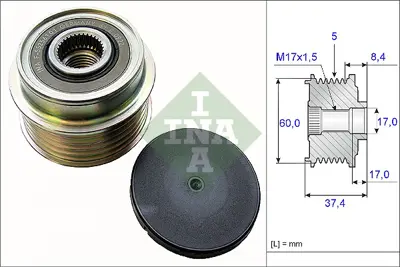 INA 535 0152 10 Alternator Rulmanı 1800A120