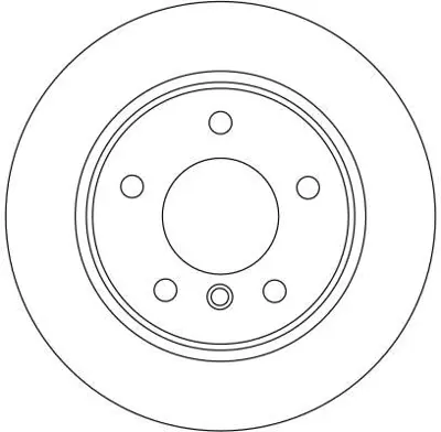 TRW DF4448 Arka Fren Dıskı Bmw E81 E87 N43 N45 N46 M47 05>11 6855001