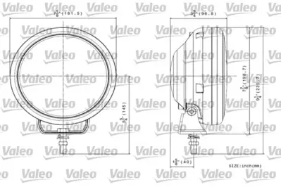 VALEO 045305 Oscar Led / Sıyah Ve Krom 2596714 500050661