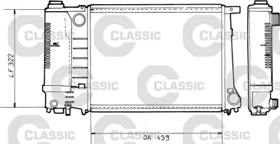 VALEO 230365 Motor Radyatoru Bmw E30 