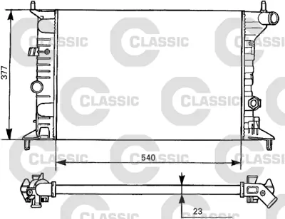 VALEO 231525 Motor Radyatoru Vectra B Bvm (Classıc 731525) 