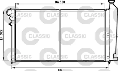 VALEO 231527 Motor Radyatoru 1,4 1,6 Sx 106 Ym 106 Gtı S16 Ac Saxo 1,4 1,6 1,6 16v 