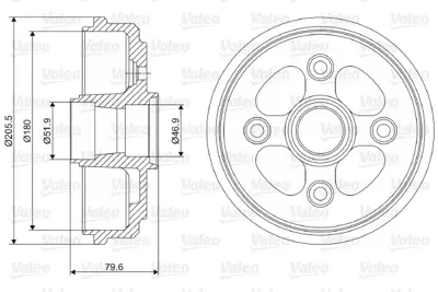 VALEO 237067 Fren Kampanası Daewoo Matız 96316636