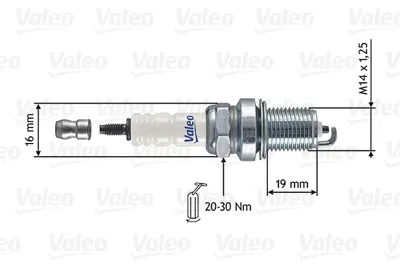 VALEO 246855 Bujı (Lan_246855_Bou) Rf13hch 2240153J05 59624X 5962S5 7700500180 9091901177 BP4718110 K01A18110