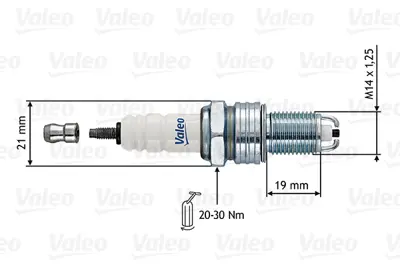 VALEO 246859 Atesleme Bujısı (W7dtc) Ea 0.8mm 3 Tırnak Alfa Romeo 33 1.3 (02.90 10.94) Ford Renault Vw 101000050AC 5962Y7 7686643