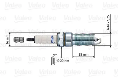 VALEO 246866 Bujı Rr13hp 3 1255464 59624H 8671013811