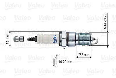 VALEO 246875 Buji Rc13hph-1 