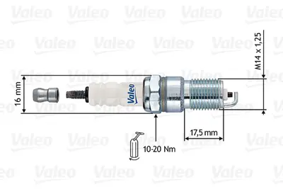 VALEO 246883 Bujı C10hc 5962HE 7701045018 97533994