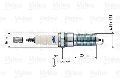 VALEO 246890 Bujı Rr13hc 3 YN2F12405A2A