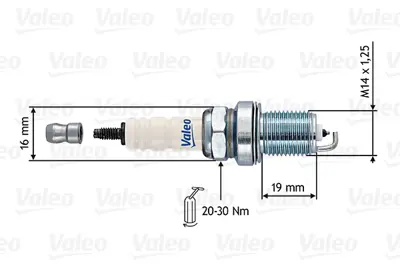 VALEO 246898 Bujı Rf13hp 1 1881711051 22401AA570 22401AG215 31599403 9091901169 948200547