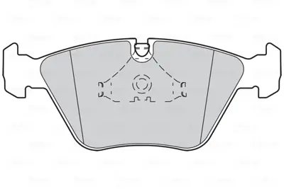 VALEO 301409 On Fren Balatası Bmw E39                         34116761280