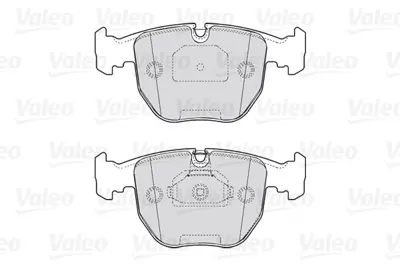 VALEO 301412 On Fren Balatası Bmw E39 M5 E38  X3 E83  X5 E53 34116761252