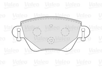 VALEO 301434 Arka Fren Balatası Mondeo Iıı 00>04 Jaguar X Type S Type Xj Type 03>09 1S7J2M008BA C2S52080