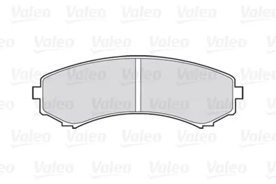 VALEO 301518 On Fren Balatası Pajero Iıı 3,2 3,5 V6 Gdı Dı D 00>10 MR569592