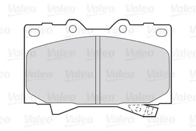 VALEO 301535 On Fren Balatası (Tk) Land Crusıer 100 4,2 Td / 4,7ı V8 98 TOYOEURPLA003