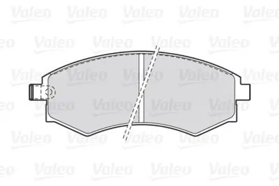 VALEO 301574 On Fren Balatası Elantra Sonata 1,8ı 2,0ı 2,0ı 16v 2,4ı 3,0ı V6 88 93 4813005012 5810138A40 58101M2A04 D106079E92