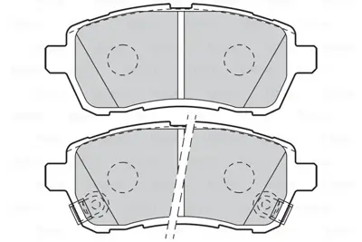 VALEO 301999 Fırst Dısk Fren Balatası (On) Ford Fıesta Vı (10 / 2008>) / Mazda Mazda 2 Iı (6 / 2007>) / Mazda Maz 4465B1320 5581068L50 DFY13328ZA