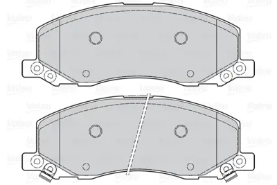 VALEO 302119 Dısk Fren Balatası  (Ön) Opel Insıgnıa 07.08> 1605202
