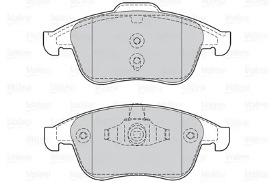 VALEO 302128 Dısk Fren Balatası  (Ön) Renault Laguna Iıı 410607585R