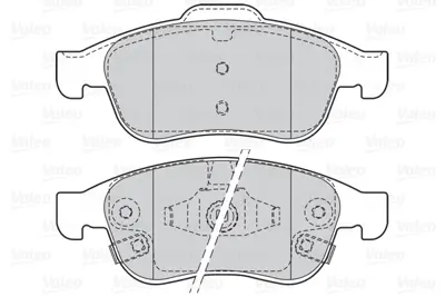 VALEO 302207 On Fren Balatası Fıat 500x 14> Jeep Renegade 14> 77368048