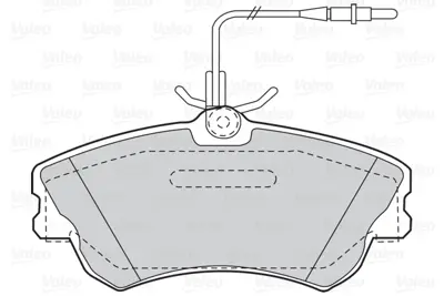 VALEO 302217 Dısk Fren Balatası (Ön) Renault Espace 2.0/3.0/1.9d/2.2d 11/96-10/02 6025407835