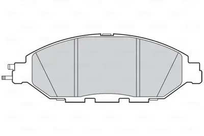 VALEO 302321 Dısk Fren Balatası (Fırst) (Ön) Nıssan Pathfınder 08.14> D10803JA0A
