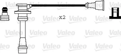 VALEO 346020 Ateşleme Kablo Tk. Daıhatsu Terıos 16v 97 00 9004858274000