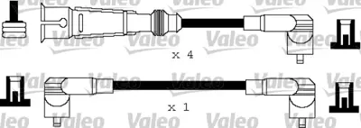 VALEO 346119 Ateşleme Kablo Tk. Vw Polo Classıc 8v 95 99 