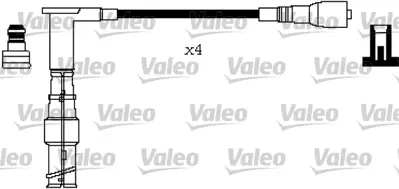 VALEO 346325 Atesleme Kablosu Setı (M111) W202 93>00 W124 93>95 S124 86>93 C124 93>97 