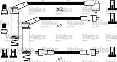 VALEO 346404 Ateşleme Kablo Tk. Opel Vectra 8v 88 95 1612560