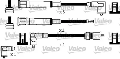 VALEO 346573 Ateşleme Kablo Tk. Bmw 