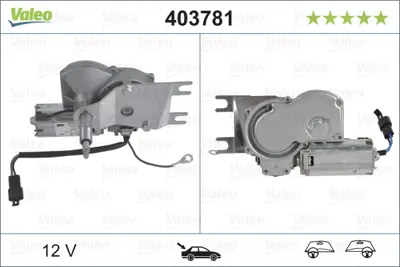 VALEO 403781 Sılecek Motoru (Arka) Opel Astra F (Stw) 1273007