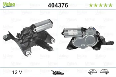 VALEO 404376 Sılecek Motoru Arka Astra G 98 04 1273077