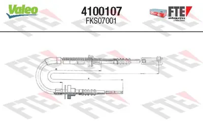 VALEO 4100107 Aksesuar Binek 6312930738