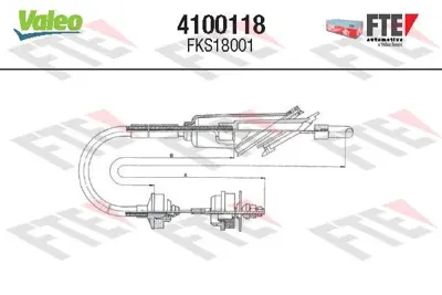 VALEO 4100118 Aksesuar Binek 2150E0