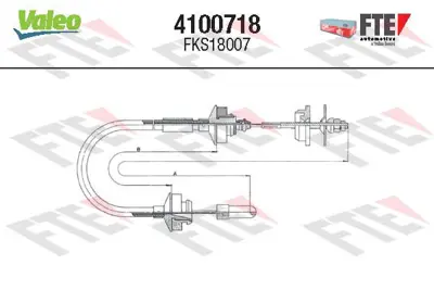 VALEO 4100718 Aksesuar Binek 2150A8