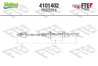 VALEO 4101402 Aksesuar Binek 867721335H