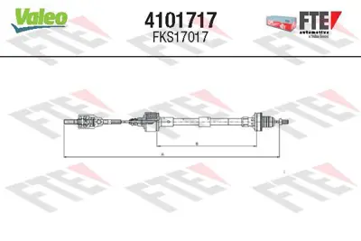 VALEO 4101717 Aksesuar Binek 669019