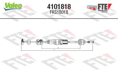 VALEO 4101818 Aksesuar Binek 2150W3 96192572