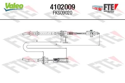 VALEO 4102009 Aksesuar Binek 46797595