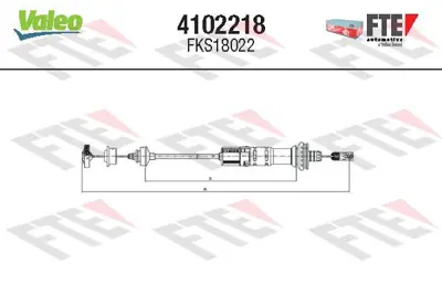 VALEO 4102218 Aksesuar Binek 2150X3