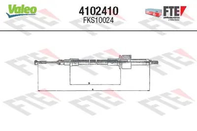 VALEO 4102410 Aksesuar Binek 92AB7K553BA