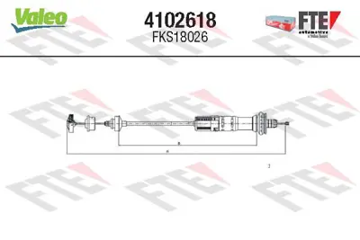 VALEO 4102618 Aksesuar Binek 2150AX