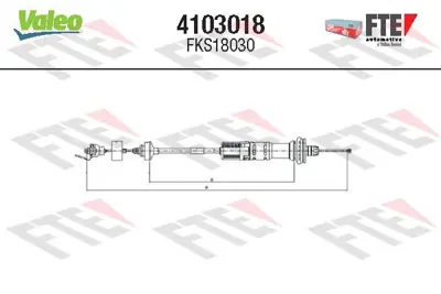 VALEO 4103018 Aksesuar Binek 2150EE