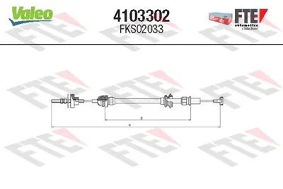 VALEO 4103302 Aksesuar Binek 6K1721335H