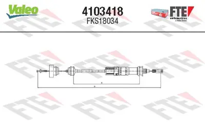 VALEO 4103418 Aksesuar Binek 1480346080 2150T1