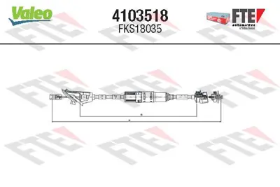 VALEO 4103518 Aksesuar Binek 96254125