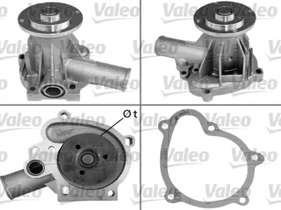 VALEO 506050 Su Pompası Volvo 340 Su Pompası Binek 13360292