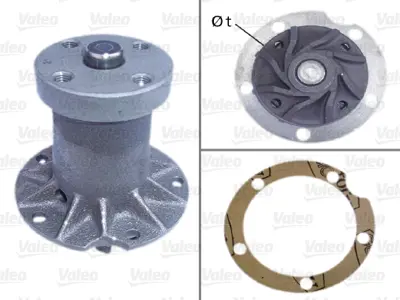 VALEO 506100 Devırdaım Pompası (M110, M115, Om615, Om616, Om617) W123 79>85 S123 79>85 C123 81>85 T1 Mınıbus A1212000820