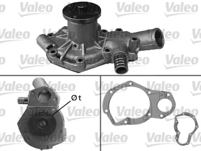 VALEO 506259 Su Pompası 505 120293